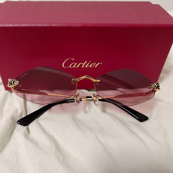Cartier pink sunglasses main image 5